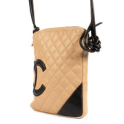 Chanel Beige Cambon Ligne Camera Crossbody Bag