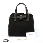 Authentic second hand Delvaux Simplissime N/S Tote PM Black Santiag on labellov.com