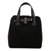 Authentic second hand Delvaux Simplissime N/S Tote PM Black Santiag on labellov.com