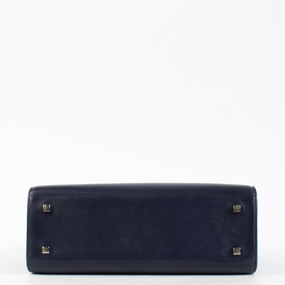 Delvaux Navy Souple Calf Tempête MM Tas