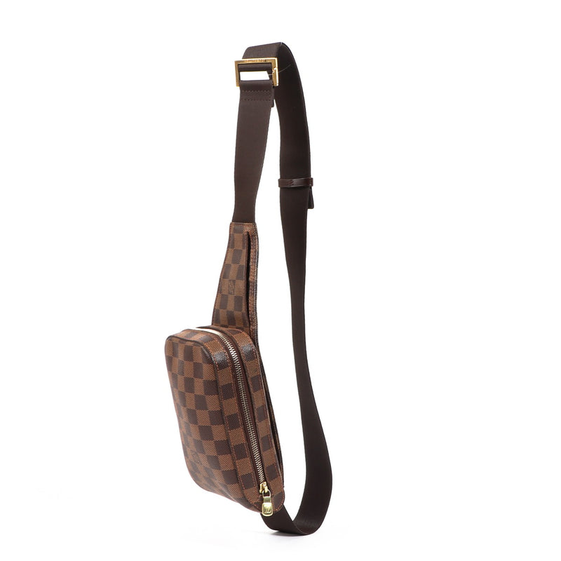 Louis Vuitton Geronimos Damier Ebene Canvas Belt Bag