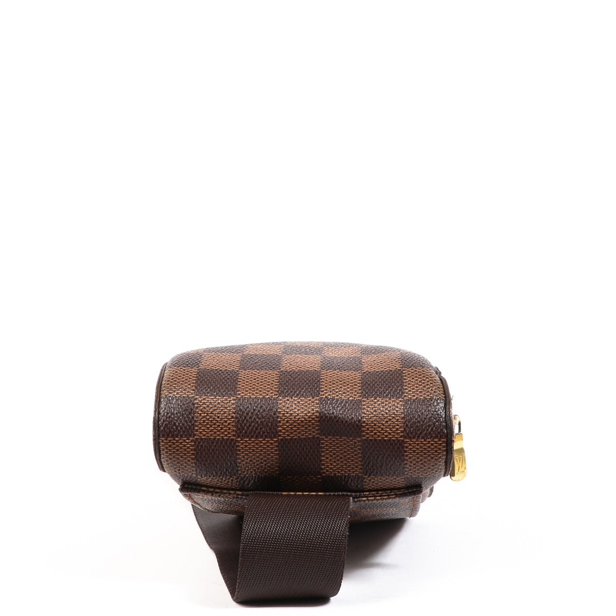 Sac banane Louis Vuitton Geronimos en toile Damier Ebene