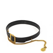 Chanel 94A Vintage Quilted Lambskin Chain Belt