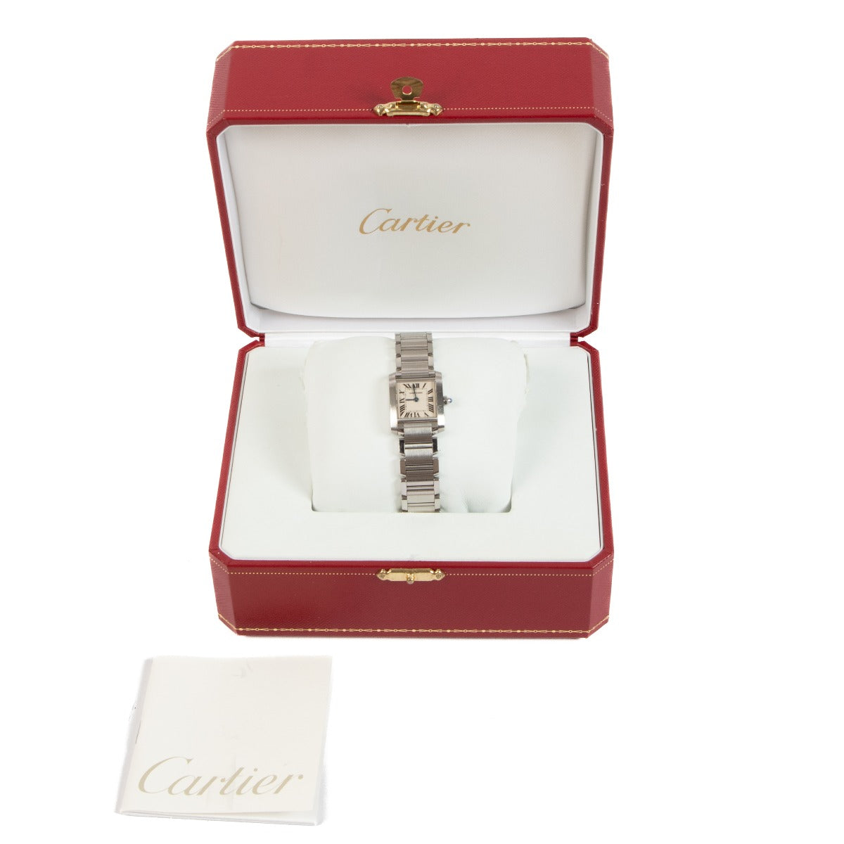 Get an authentic second hand Cartier Silver Tank Francaise Watch on Labellov.com