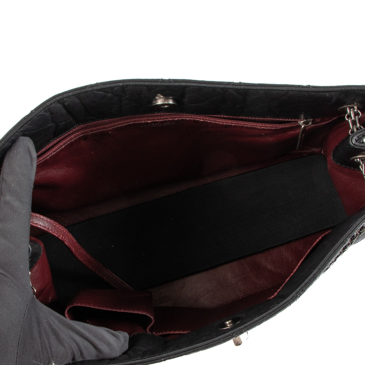 Sac fourre-tout Chanel Reissue 2.55 Business noir