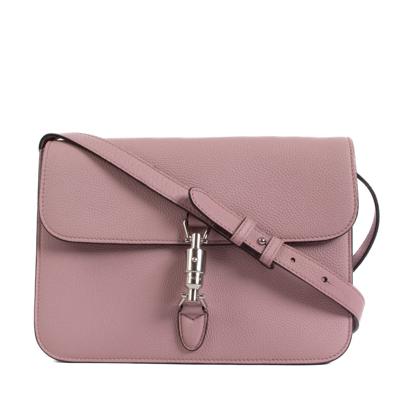 Gucci Mauve Jackie Soft Flap Bag