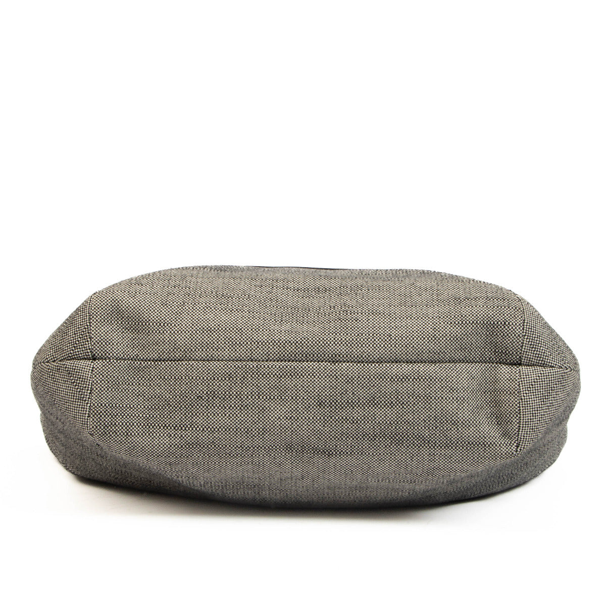 Delvaux Louise Cabas Grey Canvas Shopping Tote Bag