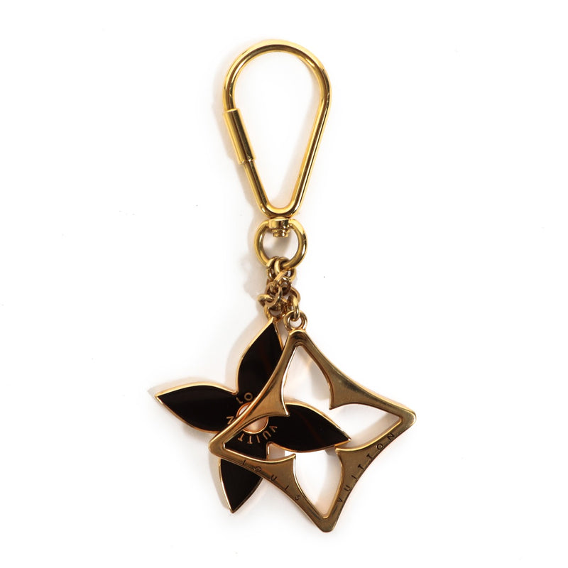 Louis Vuitton Goud Monogram Puzzel Sleutelhanger/Tashanger