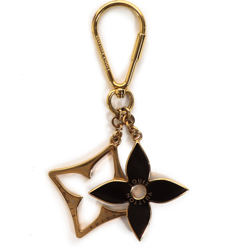 Louis Vuitton Gold Monogram Puzzle Key Chain/Bag Charm
