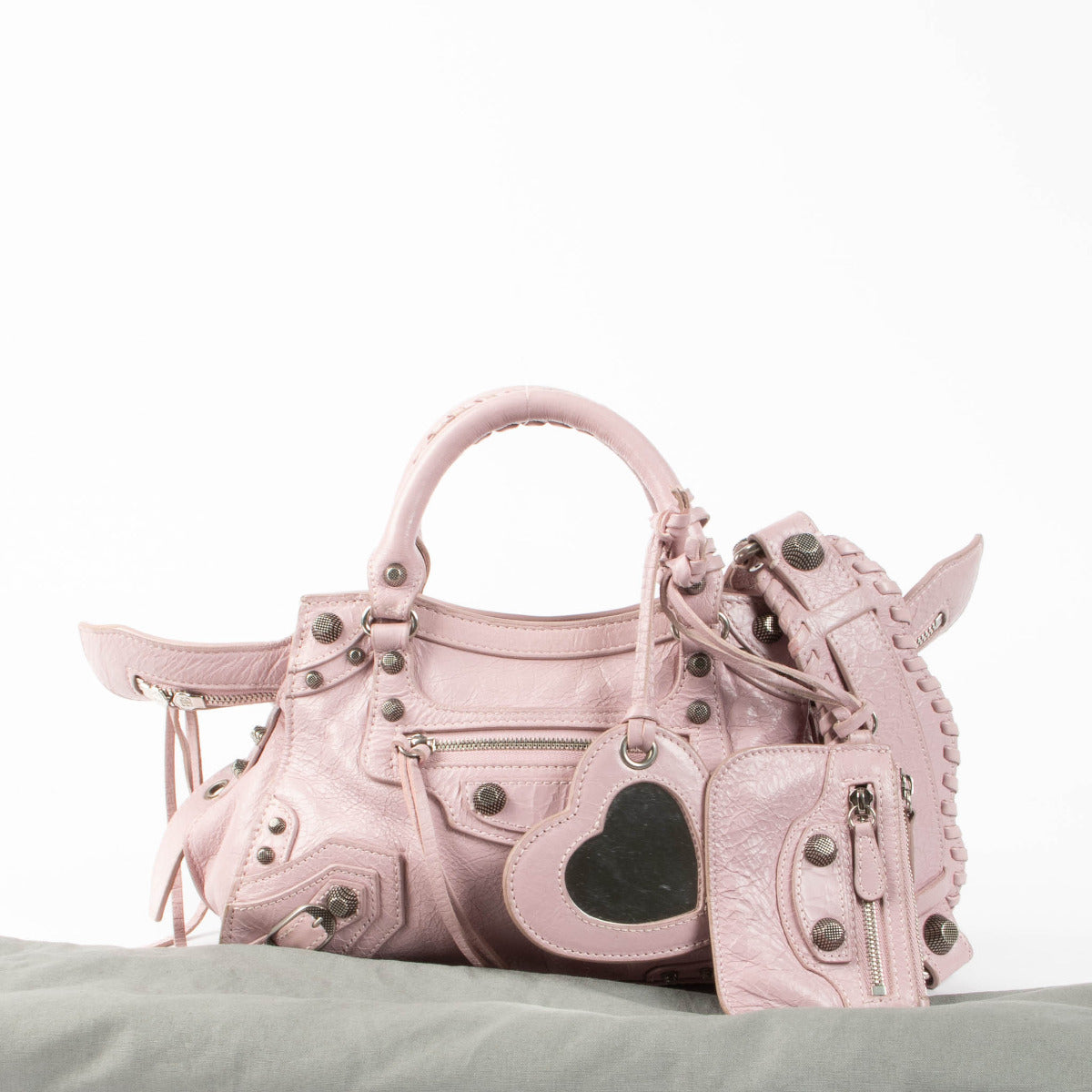 Sac Balenciaga Arena Neo Cagole XS rose