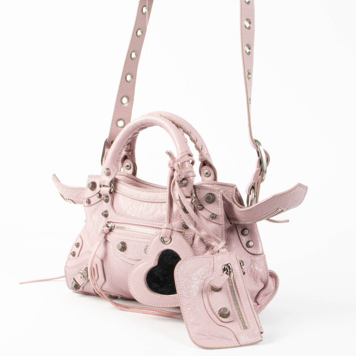 Sac Balenciaga Arena Neo Cagole XS rose