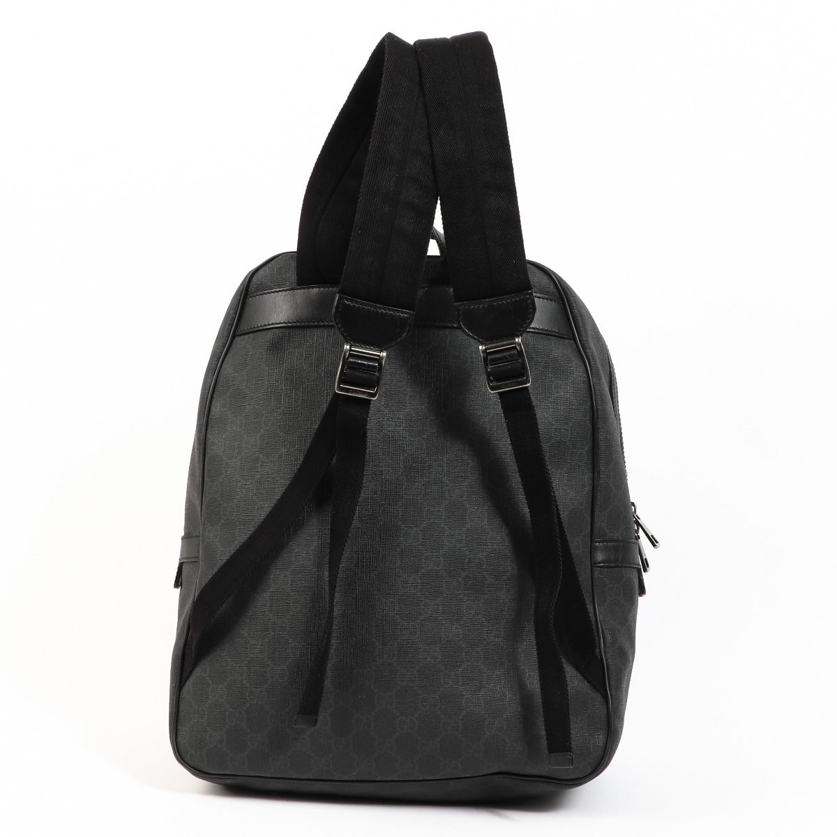 Gucci Black GG Supreme Backpack