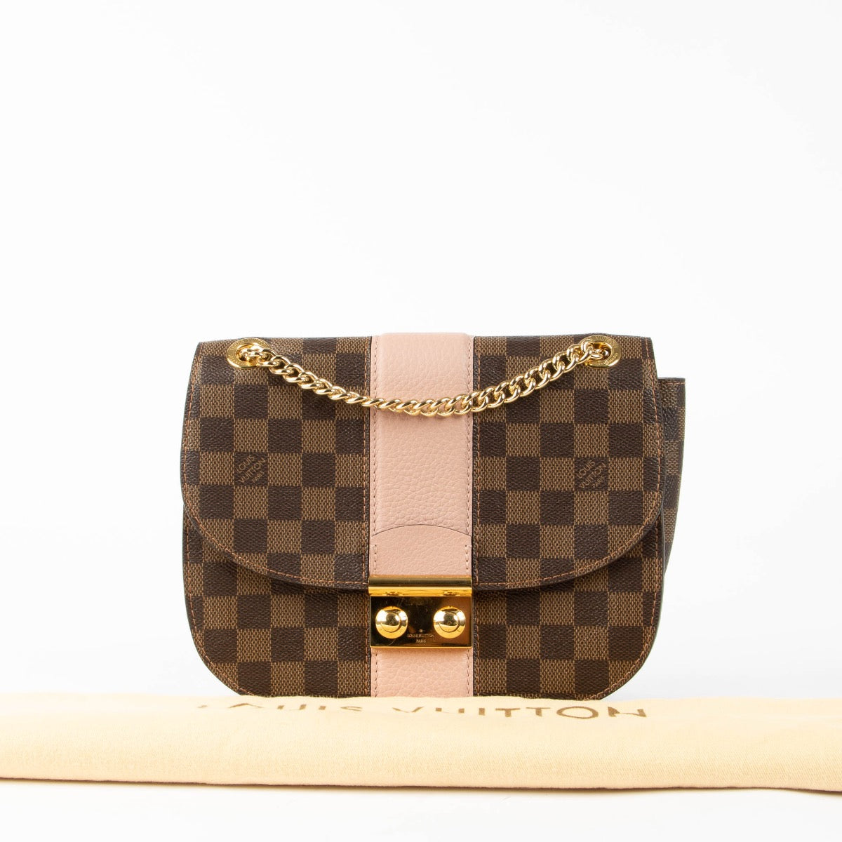 Authentic Louis Vuitton Damier Ebene/Magnolia Wight Bag on Labellov.com