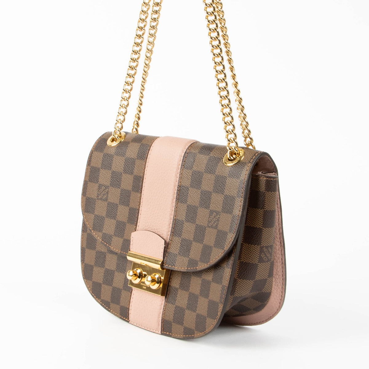 Authentic Louis Vuitton Damier Ebene/Magnolia Wight Bag on Labellov.com