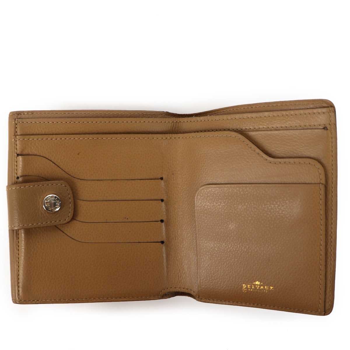 Buy an authentic second hand Delvaux Beige Wallet in good condition at Labellov.com