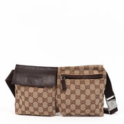 Buy an authentic second hand Gucci GG Web Canvas Belt Bag in very good condition at Labellov.com