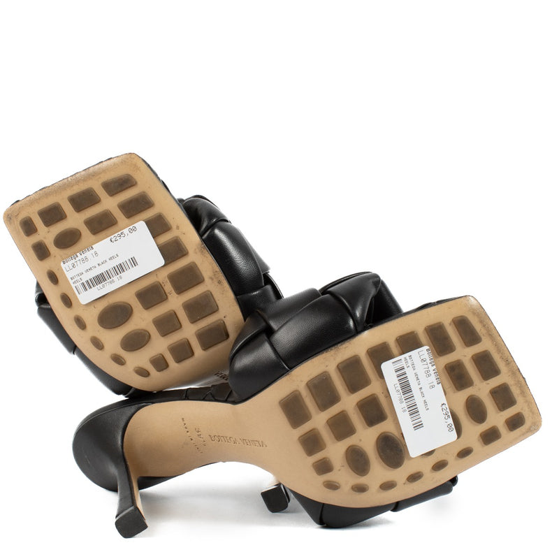 Bottega Veneta Zwarte Lido Muiltjes - Maat 39,5