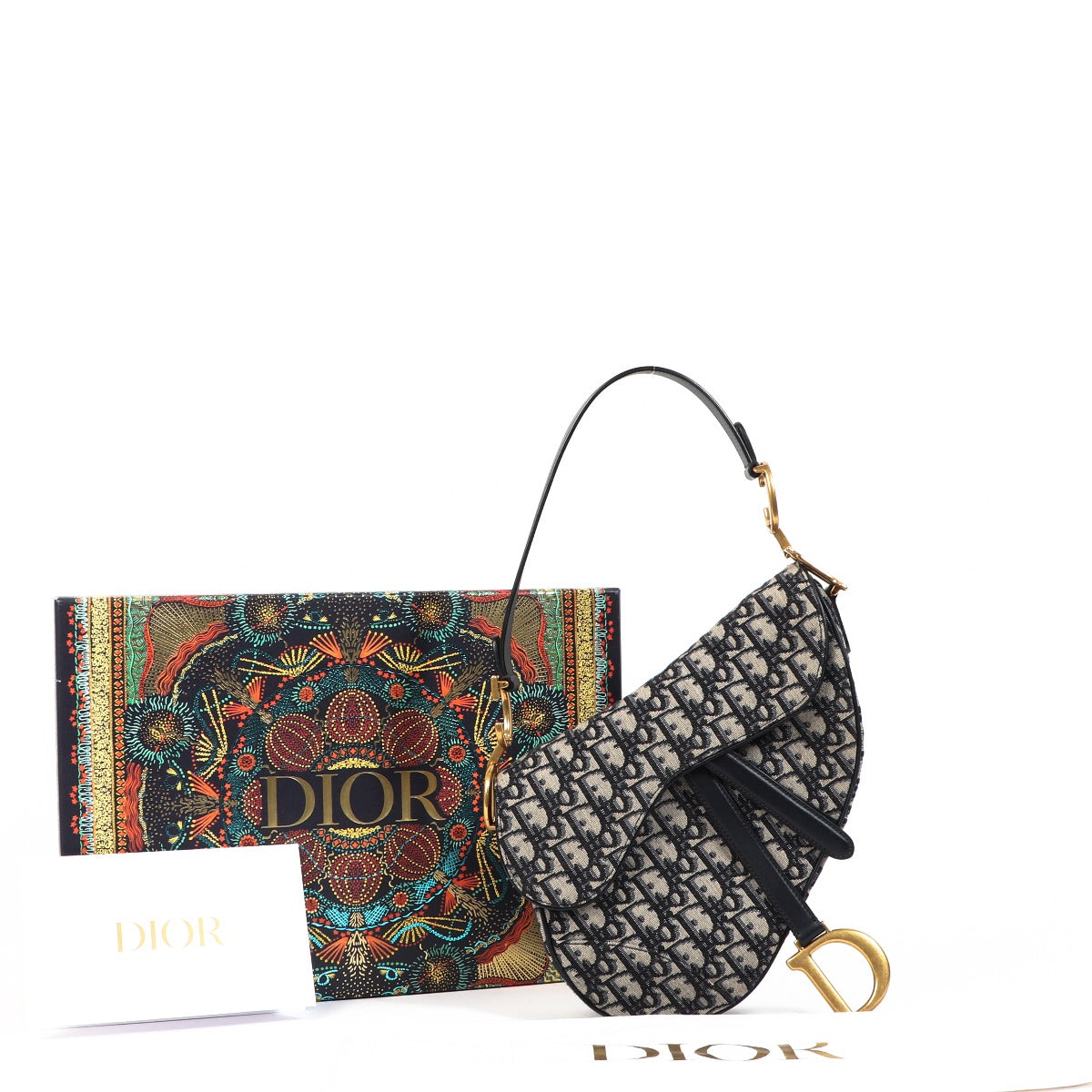 Christian Dior Oblique Saddle Bag