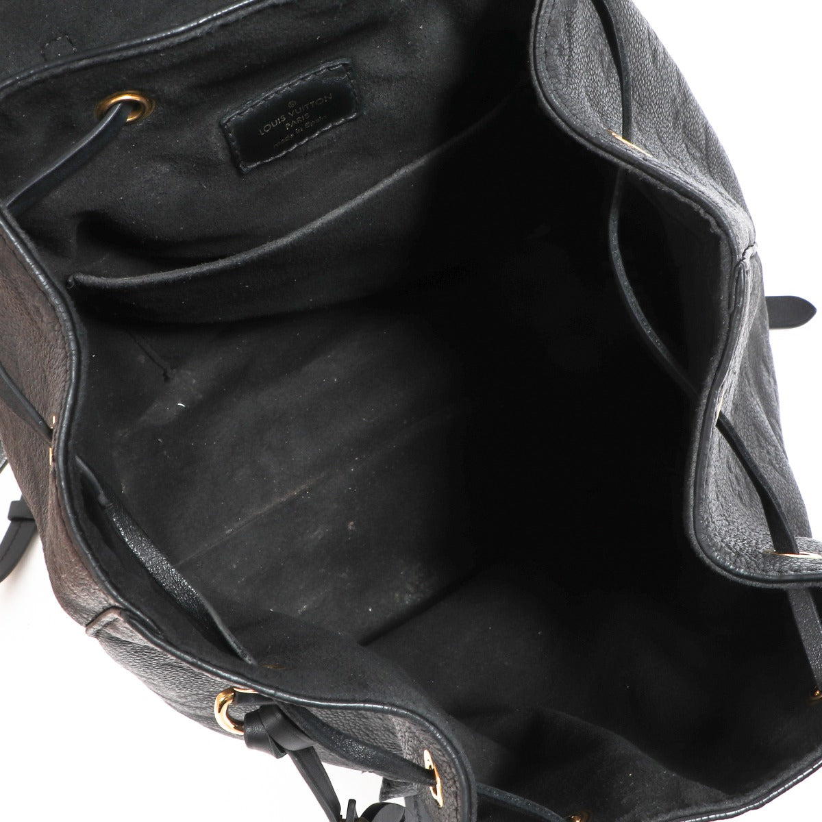 Sac à dos Louis Vuitton Montsouris PM Monogram Empreinte noir