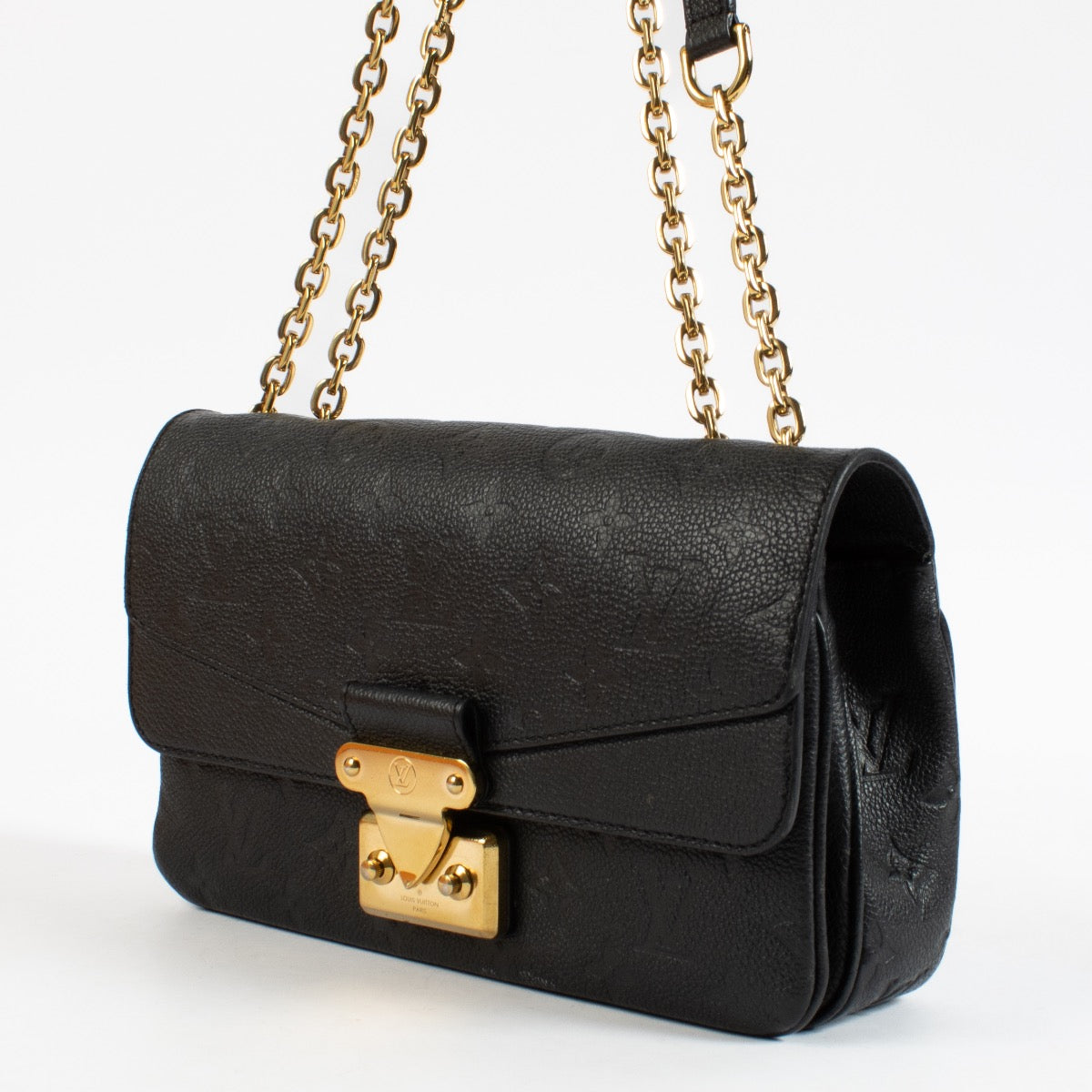 shop 100% authentic second hand Louis Vuitton Black Monogram Empreinte Marceau NM on Labellov.com