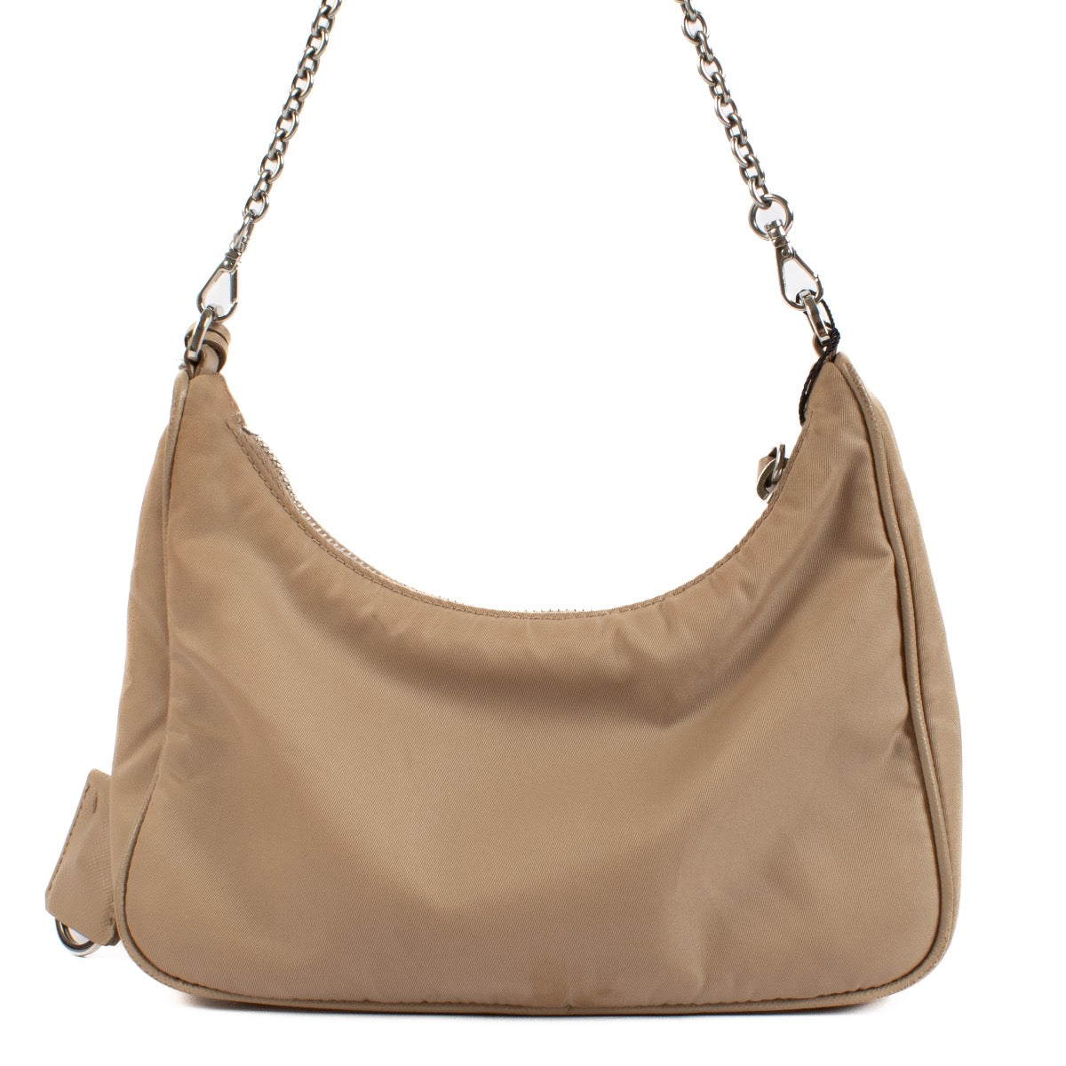 shop 100% authentic second hand Prada Beige Re-Edition 2005 Bag on Labellov.com