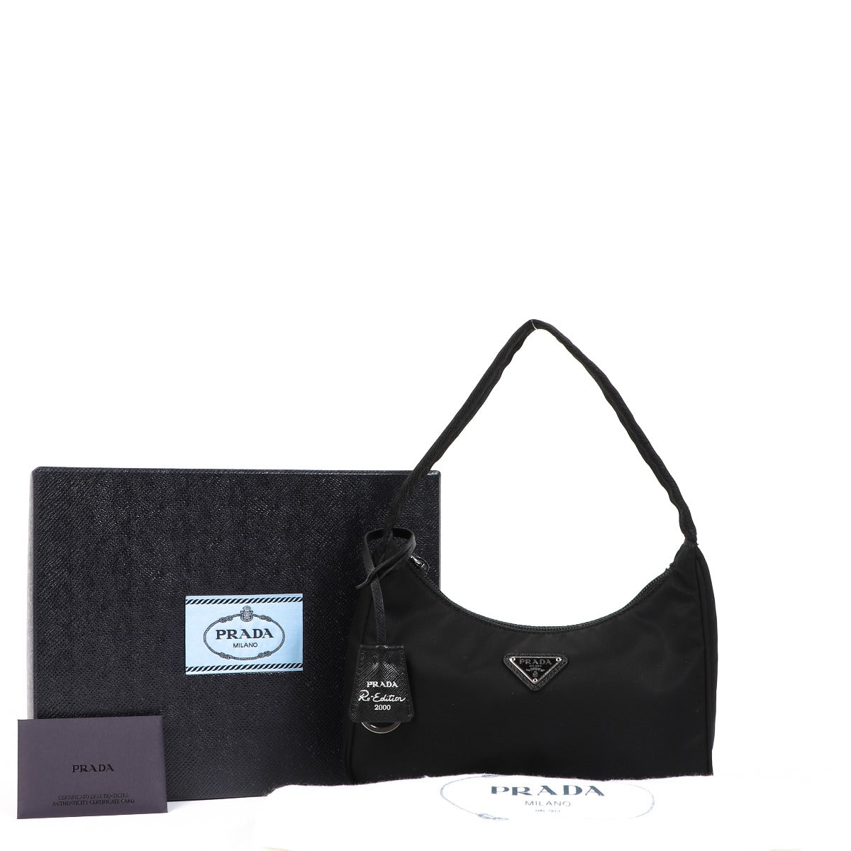 Prada Re-Edition 2000 Black Nylon Mini Bag