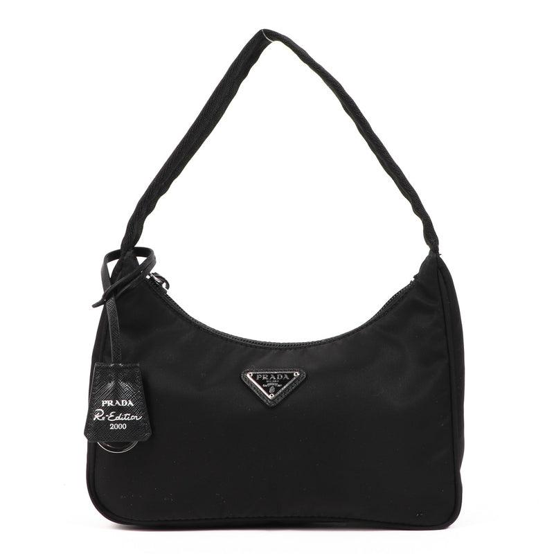 Prada Re-Edition 2000 Black Nylon Mini Bag