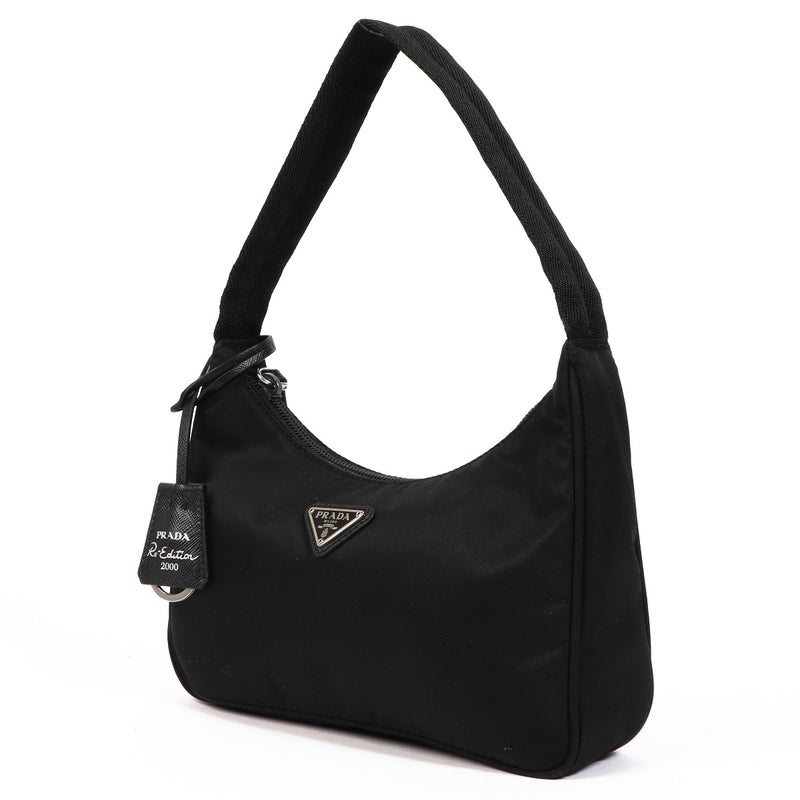 Prada Re-Edition 2000 Black Nylon Mini Bag