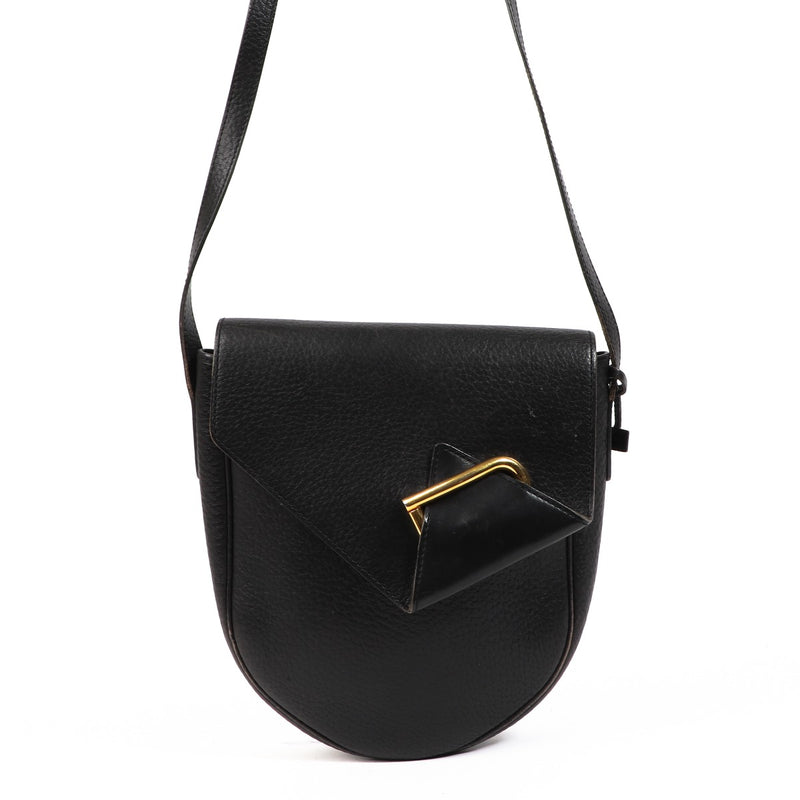 Delvaux Vintage Brown Crossbody Bag