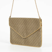 Shop the authentic pre-loved Christian Dior Gold Oblique Vintage Clutch on Labellov.com