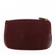 Delvaux Burgundy Card Pouch