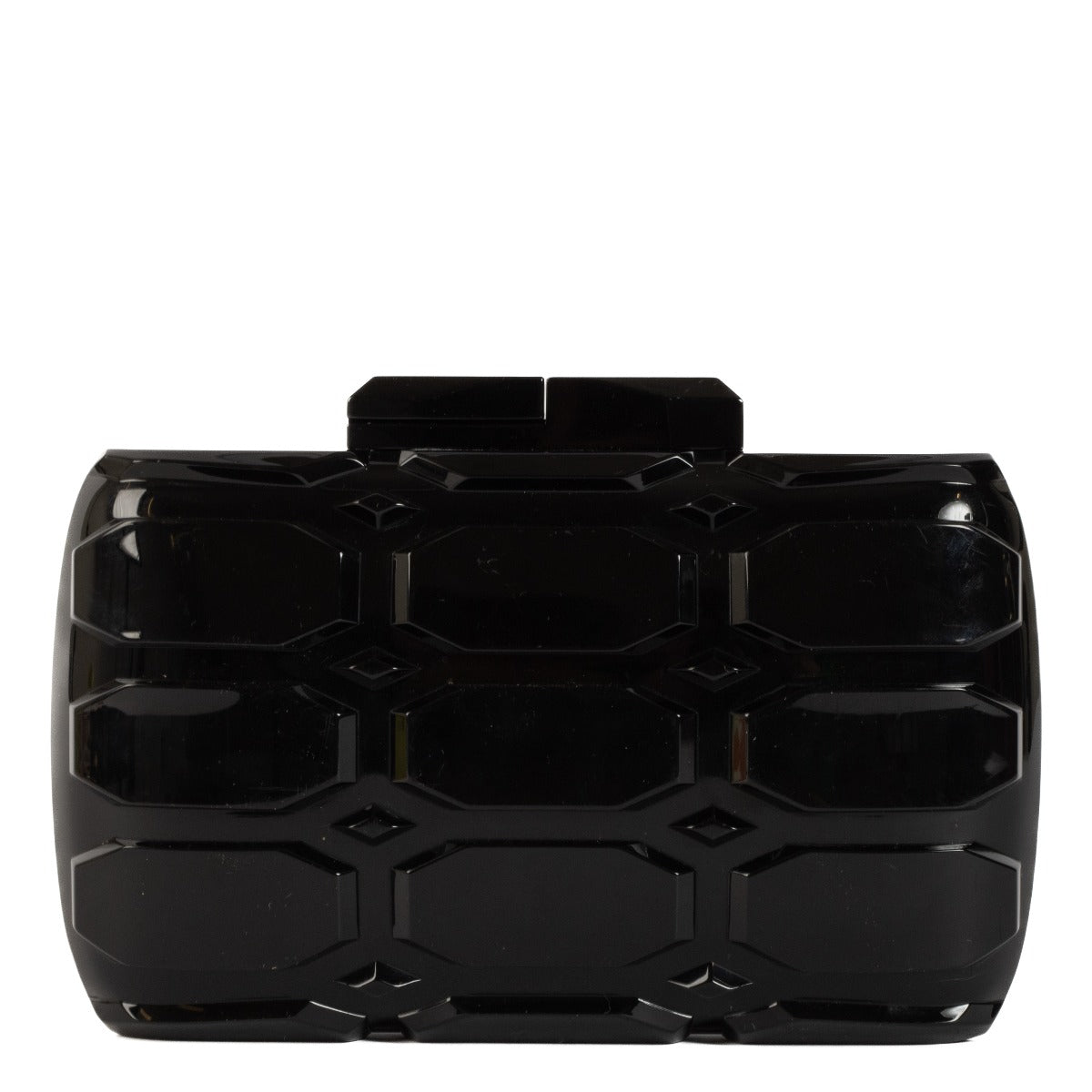 Pochette de soirée Aristographic Gucci noire en plexiglas
