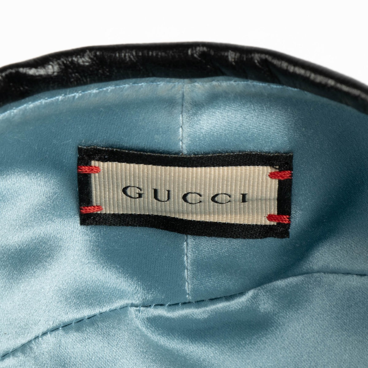 Shop this 100% authentic Gucci Blue GG Lamé Beret at Labellov.com