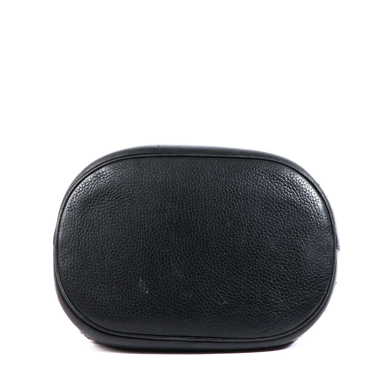 Delvaux Zwarte Toile de Cuir Tas
