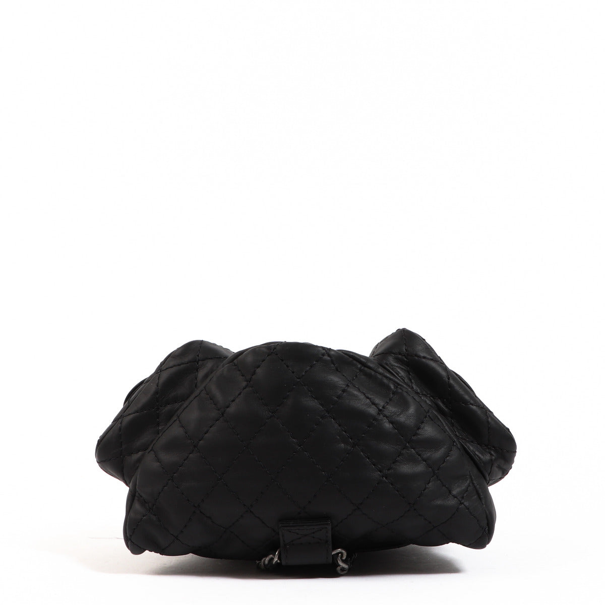 Mini sac à dos en cuir noir Chanel