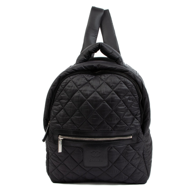 Shop an authentic second hand Chanel Black Nylon Cocoon Backpack on Labellov.com