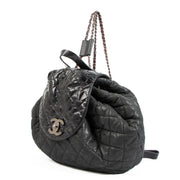 Chanel In The Mix Quilted Shimmer Calfskin Backpack