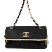 Shop an authentic second hand Chanel Black Leather Flap Bag on Labellov.com