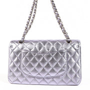 Chanel Metallic Purple Classic Flap Bag