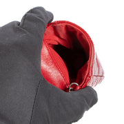 Shop an authentic second hand Chanel Red Patent Phone Holder on Labellov.com