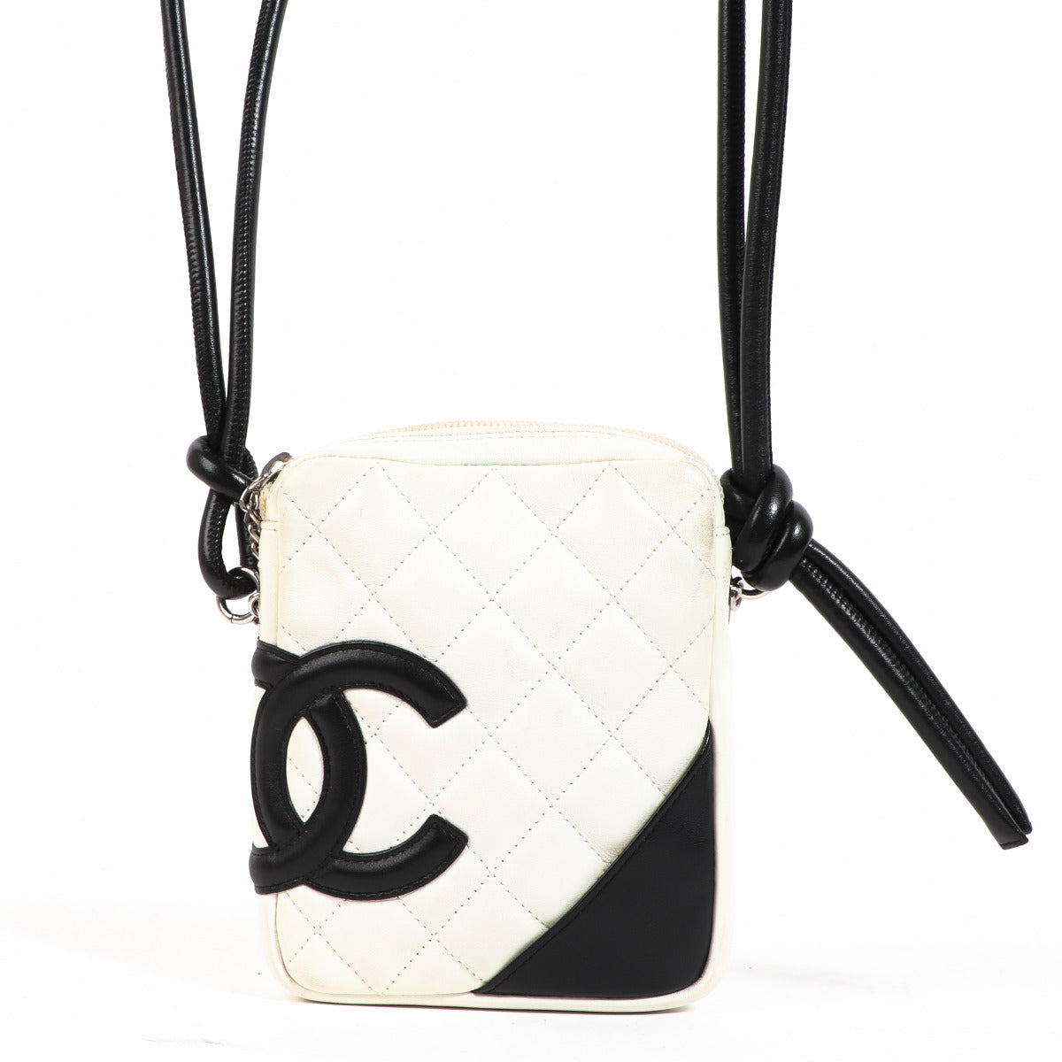 Chanel Black and White Cambon Ligne Crossbody Bag
