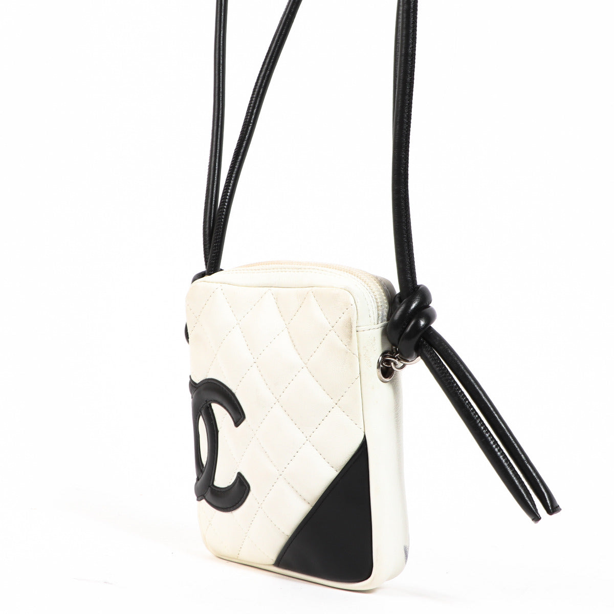 Chanel Black and White Cambon Ligne Crossbody Bag