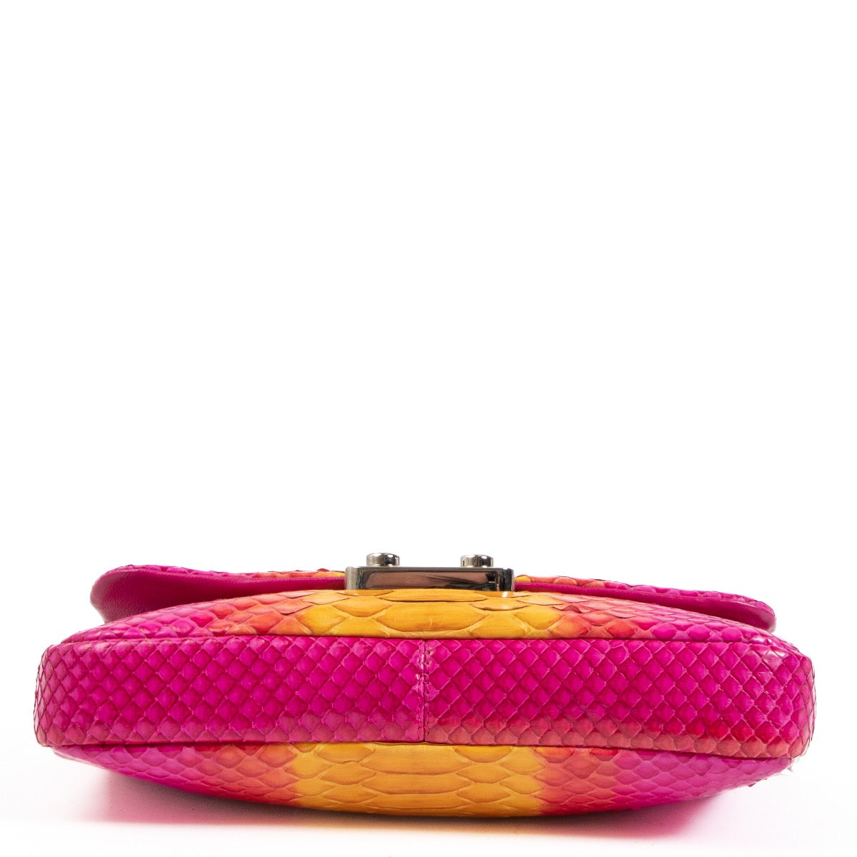 Shop an authentic second hand Christian Dior Miss Dior Multicolor Python Flap Bag on Labellov.com