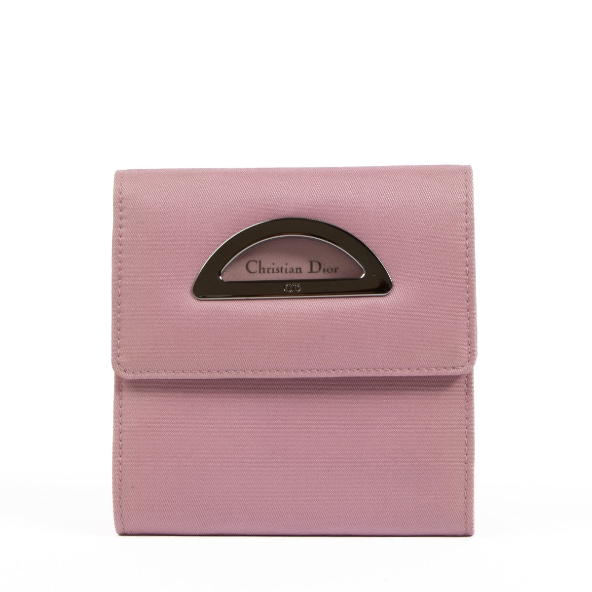 Shop an authentic second hand Christian Dior Pink Satin Wallet on Labellov.com