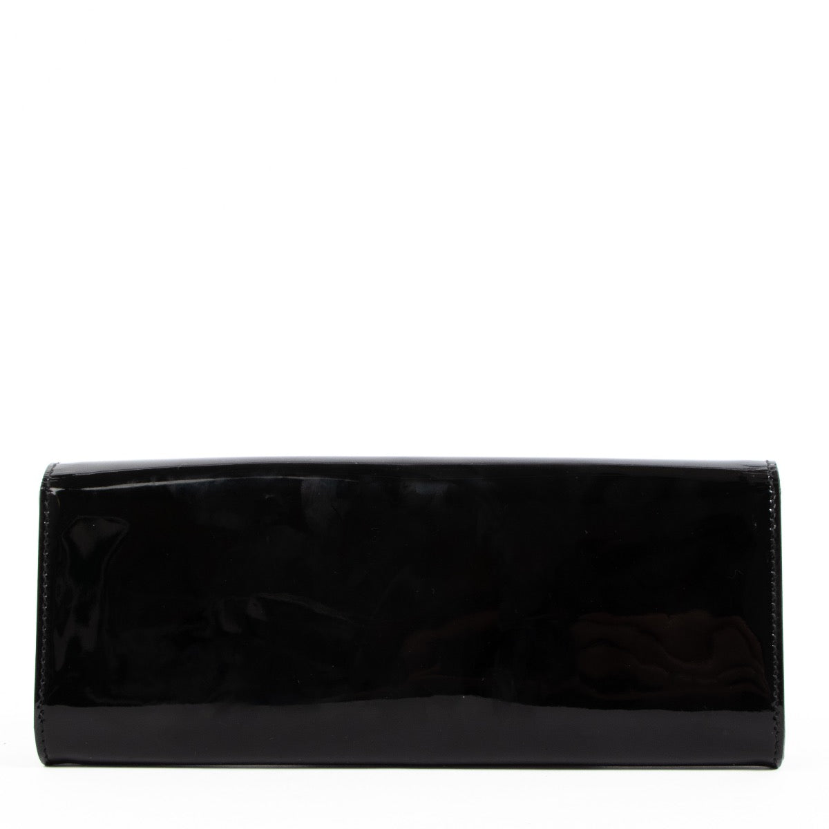 Shop an authentic second hand Gucci Black Patent Leather Romy Buckle Clutch on Labellov.com