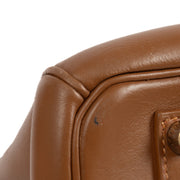 Vintage Hermès Birkin 35 Fauve Barenia Brushed Palladium Hardware