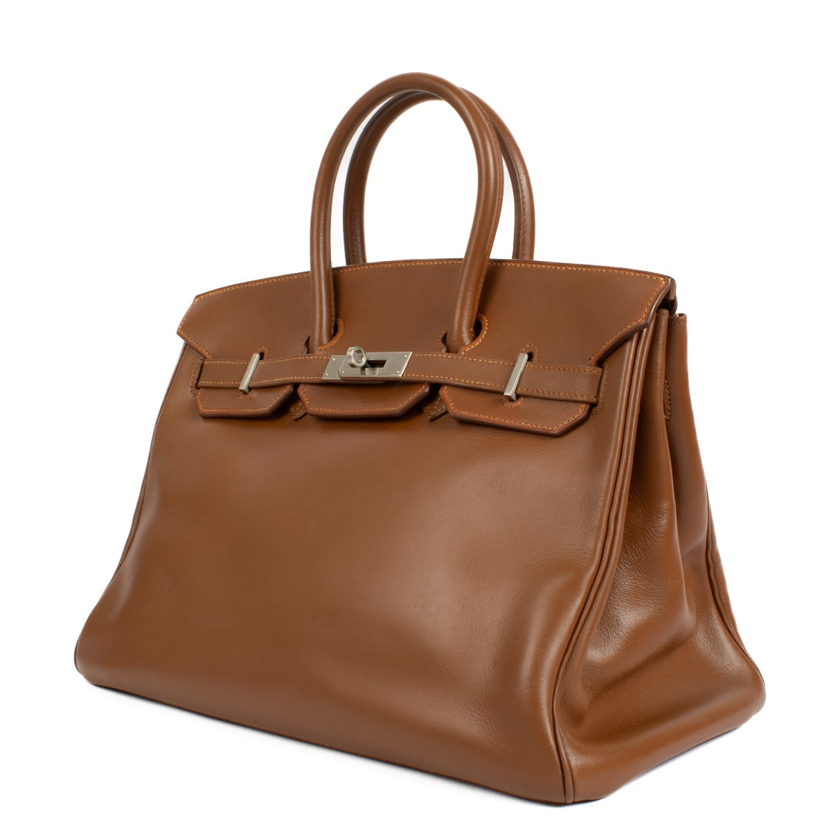 Hermès Birkin 35 Fauve Barenia BPHW