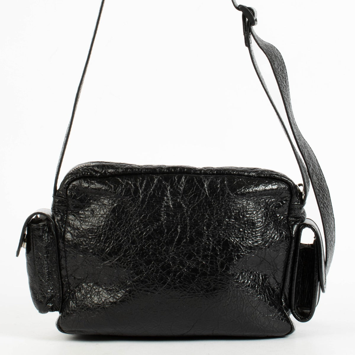 Authentic preloved Balenciaga Black Arena Superbusy Camera Bag on Labellov.com