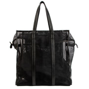 Balenciaga Bazar M Black Mesh Shopper