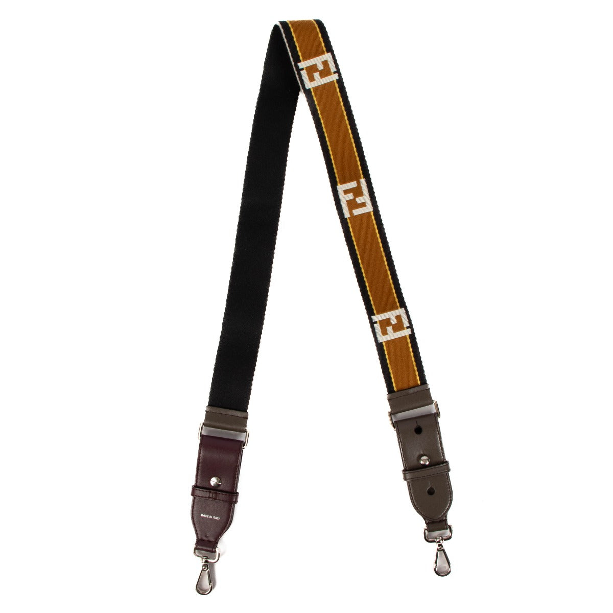 Shop authentic second hand Fendi Strap You FF Logo Shoulder Strap Set on www.labellov.com